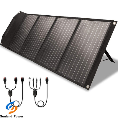 पोर्टेबल ऊर्जा भंडारण प्रणाली के लिए आसान कैरी बैग 120W सौर पैनल