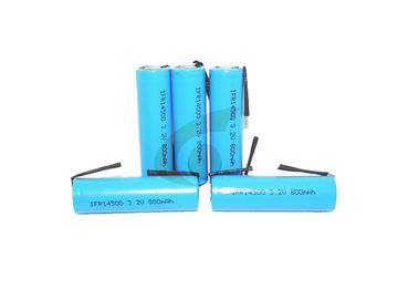 एलईडी लाइट लिए टैब के साथ बैटरी 800mAh 3.2V LiFePO4 बैटरी