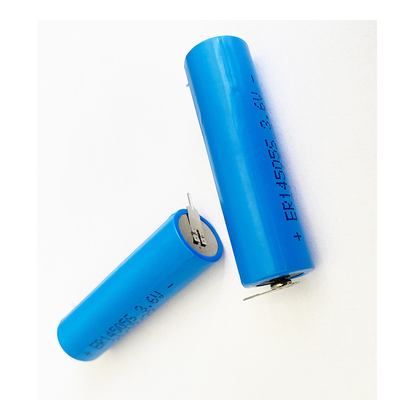 नीली LiSOCl2 बैटरी ER14505S 3.6V 1.8AH उच्च तापमान बैटरी