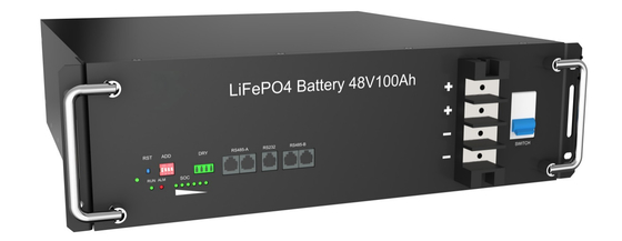 LiFePO4 51.2V 100Ah 5kWh डीप साइकिल बैटरी पैक बिल्ट-इन स्मार्ट BMS बैकअप