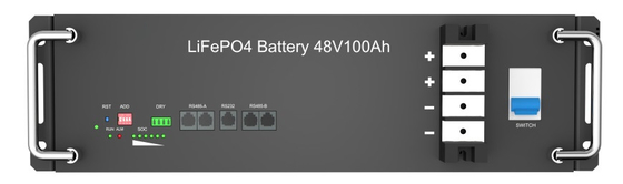 LiFePO4 51.2V 100Ah 5kWh डीप साइकिल बैटरी पैक बिल्ट-इन स्मार्ट BMS बैकअप