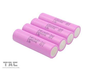 एलईडी सिस्टम के लिए एसकेयू 18650 ली-आयन बैटरी 3.6 / 3.7 वी 2600-3400 एमएएच