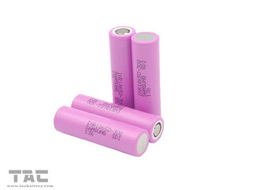 एलईडी सिस्टम के लिए एसकेयू 18650 ली-आयन बैटरी 3.6 / 3.7 वी 2600-3400 एमएएच