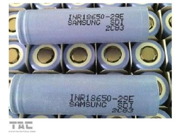 INR18650-29 ई 2900 एमएएच 3.7V फ्लैशलाइट के लिए सैमसंग रिचार्जेबल ली आयन बैटरी