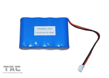सौर प्रकाश के लिए 12V LiFePO4 26650 लिथियम लौह फॉस्फेट बैटरी पैक