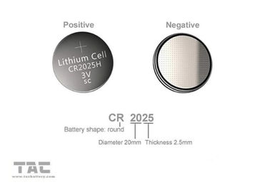 एलईडी लाइट के लिए CR1616A 3.0V 45mA प्राथमिक लिथियम सिक्का सेल बैटरी