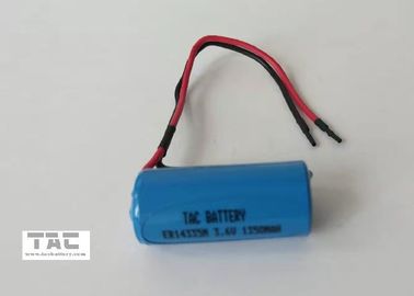 ER14335M 1350mAh 3.6Volt LiSOCl2 कोयला खदान के दबाव के लिए बैटरी पैक