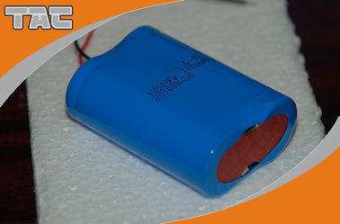 इलेक्ट्रिक खिलौना और रोबोट के लिए 6V LiFePO4 बैटरी पैक 18650 1100mAh