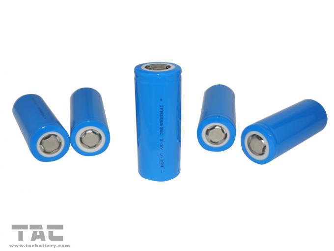 ई-बाइक बैटरी पैक के लिए एनर्जी टाइप Li-ion 3.2V LiFePO4 बैटरी 26650 3200mAh