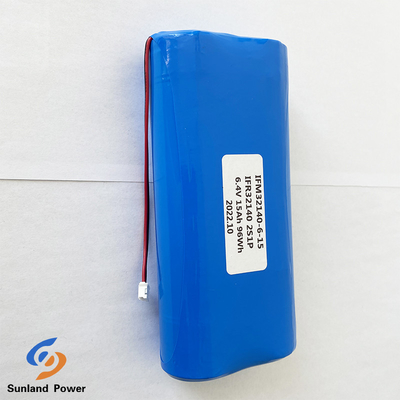 IFR32140 2S1P 6.4V 15AH 3.2V LiFePO4 बैटरी पैक इलेक्ट्रिक फेंसिंग सोलर पावर्ड के लिए