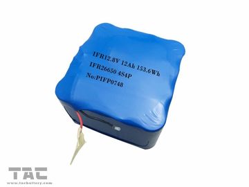 IFM12.8V 12Ah LiFePo4 बैटरी पैक 26650 4S4P सोलर स्ट्रीट लाइट के लिए