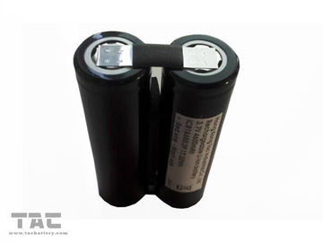 हेड लाइट के लिए एनसीएम 18650 लिथियम आयन बैटरी 3.7 वी 4600 एमएएच बैटरी पैक