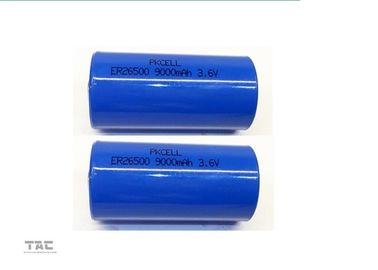 सी मॉडल 3.6v लीथियम LiSOCL2 सूखी बैटरी ER26500 9AH पानी मीटर Ammeter के लिए