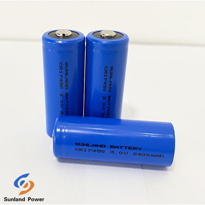 प्राथमिक बैटरी 3.0V CR17450 स्मार्ट होम 2400mAh Li-MnO2 बैटरी