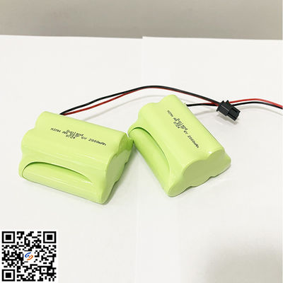 2000mAh रिचार्जेबल NiMH AA बैटरी 500 चक्रों के साथ