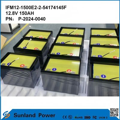12V LiFePO4 बैटरी पैक टिकाऊ जीवन 3-5 साल ABS प्लास्टिक आवास सामग्री और नाममात्र वोल्टेज 12.8V के साथ