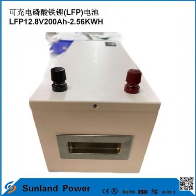 12V 200AH LiFePO4 बैटरी UN38.3 MSDS UL1642 प्रमाणपत्र के साथ निरंतर भार 100A एलसीडी डिस्प्ले