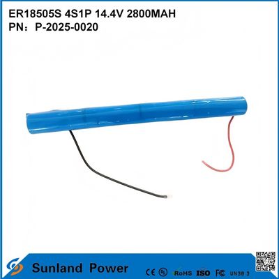ER18505S 4S1P 14.4V 2800MAH उच्च तापमान प्रतिरोधी, उच्च क्षमता बैटरी