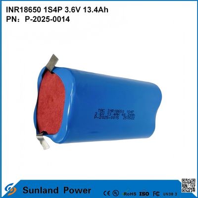 INR18650 1S4P3.6V 13.4Ah उच्च क्षमता और उच्च वोल्टेज का सही संयोजन