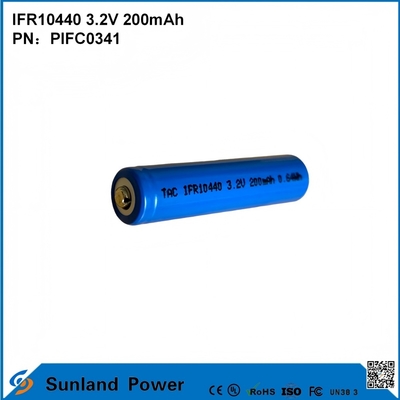 IFR10440 3.2V 200mah GPS रोड स्टड, खिलौने, माइनिंग लैंप, सोलर स्ट्रीटलाइट्स, वायरलेस संचार उपकरण, पावर टूल्स, ऑडियोविजुअल उपकरण, स्मार्ट मीटर, सुरक्षा प्रणाली, आपातकालीन प्रकाश व्यवस्था के लिए उपयोग किया जाता है