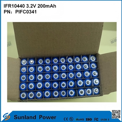 IFR10440 3.2V 200mah GPS रोड स्टड, खिलौने, माइनिंग लैंप, सोलर स्ट्रीटलाइट्स, वायरलेस संचार उपकरण, पावर टूल्स, ऑडियोविजुअल उपकरण, स्मार्ट मीटर, सुरक्षा प्रणाली, आपातकालीन प्रकाश व्यवस्था के लिए उपयोग किया जाता है