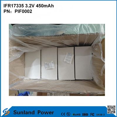 IFR17335 3.2V 450mah बैटरी