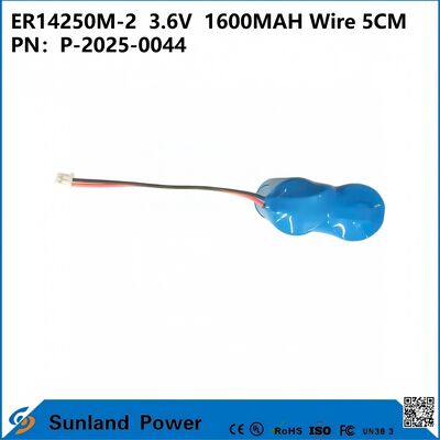 ER14250M-23.6V1600MAH वायर 5CM बैटरी स्मार्ट मीटर, स्वचालन उपकरण, चिकित्सा उपकरण, वायरलेस संचार उपकरण, चोरी अलार्म प्रणाली, ऑटोमोबाइल इलेक्ट्रॉनिक्स में उपयोग की जाती हैइंटरनेट का