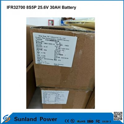 IFR32700 8S5P 25.6V 30AH बैटरी रोबोट लॉजिस्टिक्स के लिए उपयोग की जाती है स्वायत्त मोबाइल रोबोट स्वचालित निर्देशित वाहन स्वचालित फोर्कलिफ्ट बैटरी प्रतिस्थापन प्रणाली बैटरी