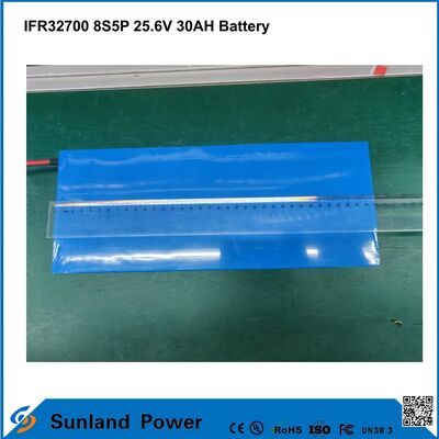 IFR32700 8S5P 25.6V 30AH बैटरी रोबोट लॉजिस्टिक्स के लिए उपयोग की जाती है स्वायत्त मोबाइल रोबोट स्वचालित निर्देशित वाहन स्वचालित फोर्कलिफ्ट बैटरी प्रतिस्थापन प्रणाली बैटरी
