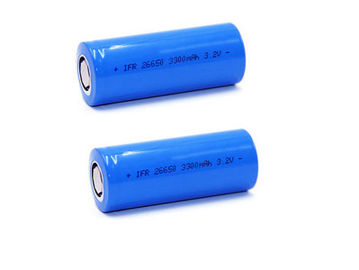 ई-बाइक बैटरी पैक के लिए 3.2V LiFePO4 बैटरी 26650 बेलनाकार 3300mAh एनर्जी टाइप