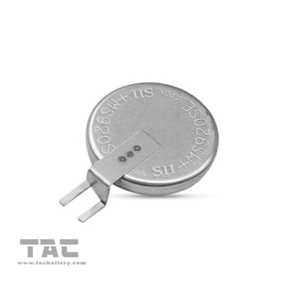 IoT उत्पाद के लिए 6.5mAh MS920SE FL27E MS लिथियम सिक्का सेल बैटरी