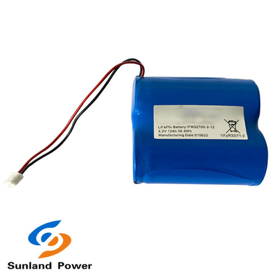 IFR32700 3.2V 12AH लिथियम आयन बैटरी, बिजली की बाड़ जोशीला के लिए 32700 बैटरी