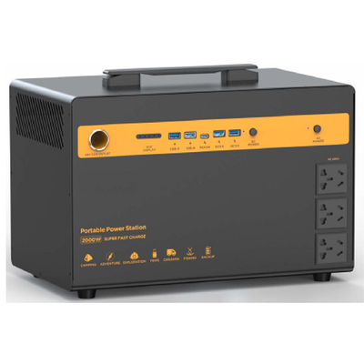 25.6V 54Ah 432000Ah पोर्टेबल एनर्जी स्टोरेज सिस्टम 2000w लिथियम बैटरी पैक