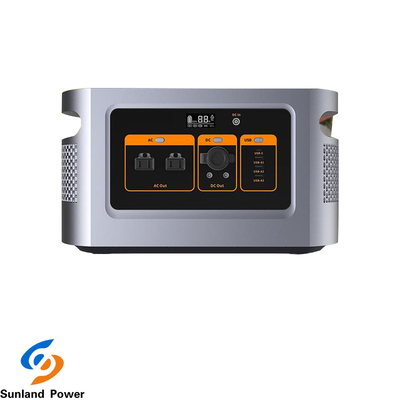 1500W पोर्टेबल एनर्जी स्टोरेज सिस्टम 3.7V 45Ah रिचार्जेबल