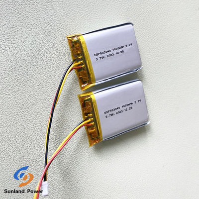 IOT LP093040 के लिए रिचार्जेबल पॉलिमर लिथियम आयन बैटरी 3.7V 1000mAh