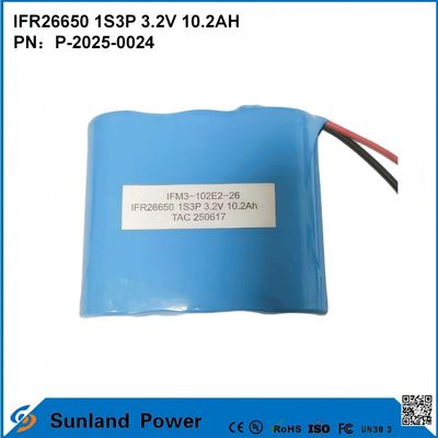 IFR26650 1S3P 3.2V 10.2Ah बैटरी की एक बड़ी मात्रा, OEM ऊर्जा भंडारण प्रणाली, बिजली उपकरण और बैकअप पावर के लिए उपलब्ध