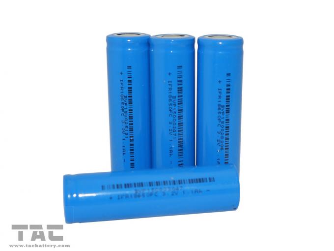 पावर बैटरी पैक के लिए रिचार्जेबल लिथियम बैटरी 18650 3.2V LiFePO4 बैटरी