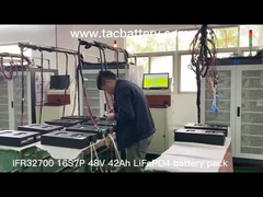 रोबोट के लिए 48V 42AH IFR32700 16S7P LiFePO4 बैटरी पैक