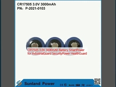 CR17505 3.0V 3000mAh बैटरी SmartPower for IndustrialGuard SecurityPower HealthGuard