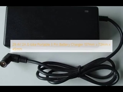 29.4V 2A ई-बाइक पोर्टेबल 3 पिन बैटरी चार्जर 157mm x 72mm x 45mm