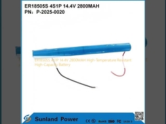 ER18505S 4S1P 14.4V 2800MAH उच्च तापमान प्रतिरोधी उच्च-क्षमता बैटरी