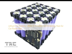 कार पावर टूल के लिए लिथियम कार बैटरी, 18650 11.1V 6.6Ah LI-ION बैटरी पैक