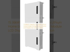 15.36kWh क्षमता 3.2v 100Ah लिथियम होम एनर्जी स्टोरेज बैटरी मॉड्यूल एलसीडी डिस्प्ले कैन संचार